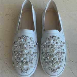 Stuart Weitzman shoes.